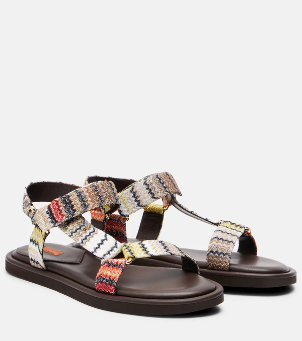  Missoni Missoni Minnie Zigzag Sandals 