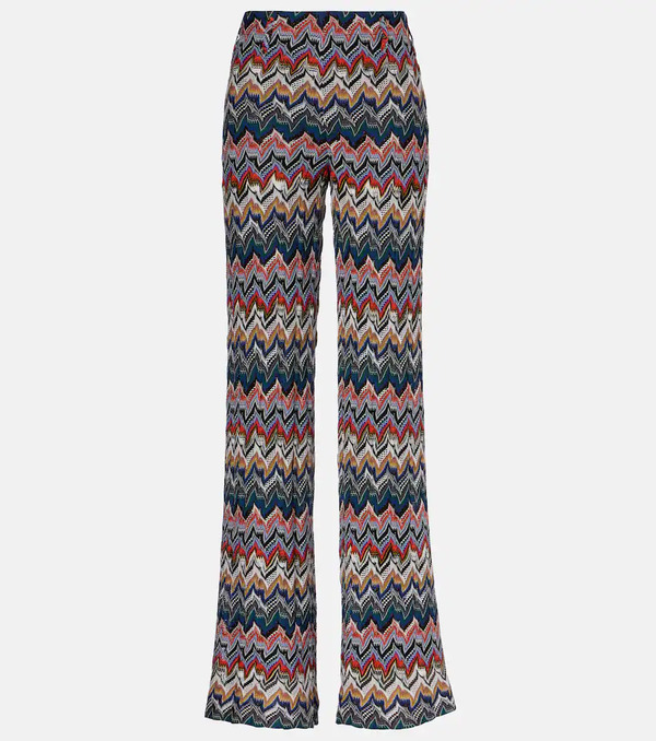  Missoni Missoni Open-knit Palazzo Pants 