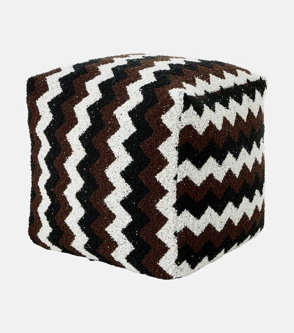  Missoni Missoni Riccio Zigzag Boucle Ottoman 