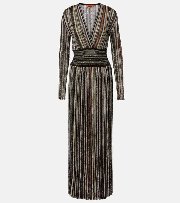  Missoni Missoni Sequined Striped Gown 