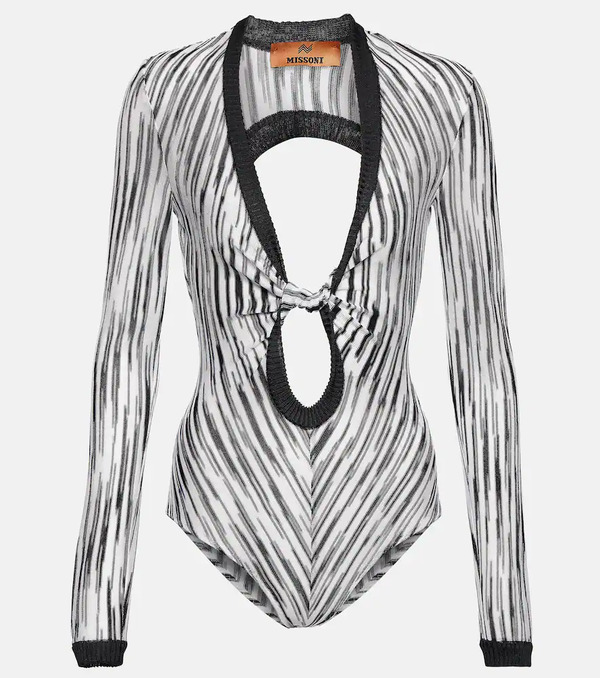  Missoni Missoni Space-dyed Cutout Bodysuit 