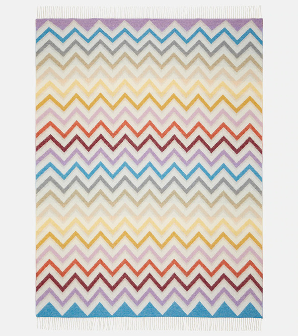  Missoni Missoni Watamu Zigzag Wool-blend Throw 