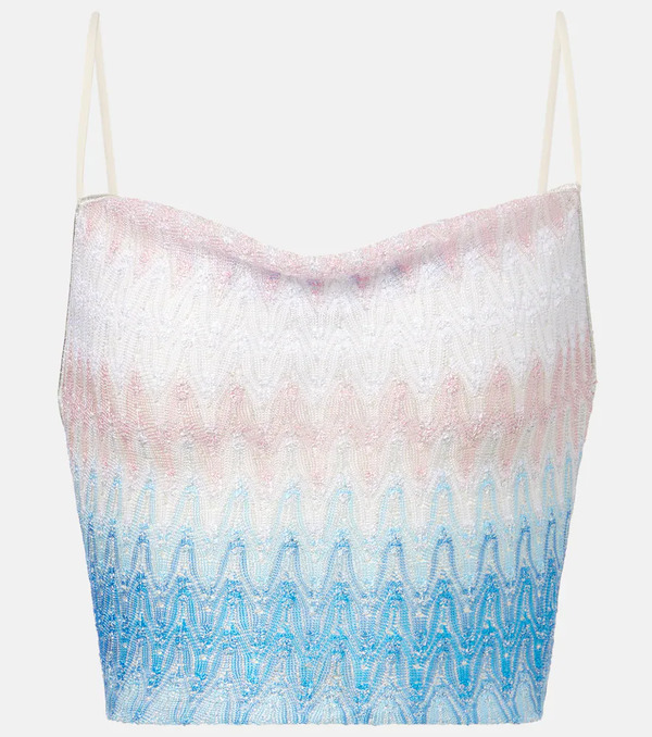  Missoni Missoni Wave Cropped Top 