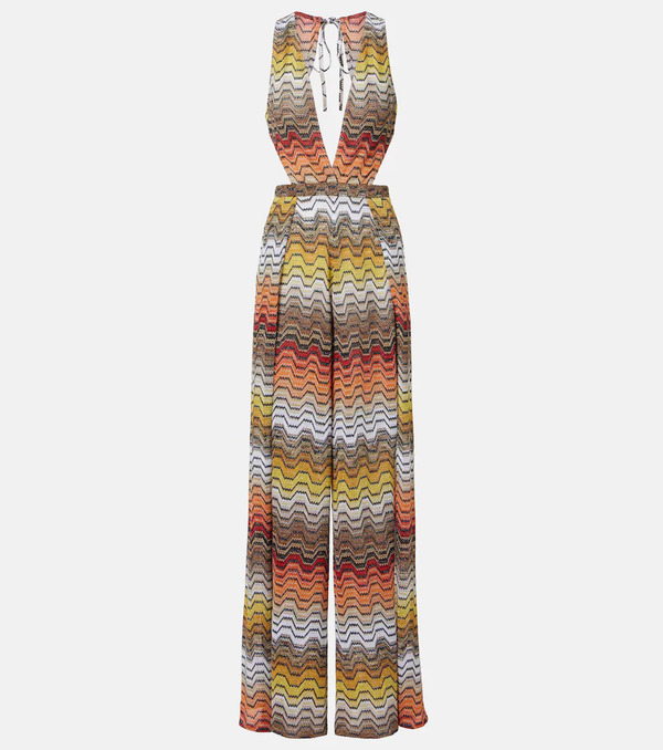  Missoni Missoni Wave Lame Jumpsuit 