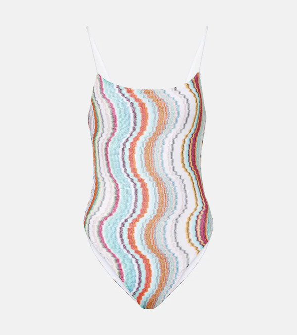  Missoni Missoni Wave Lame Swimsuit 