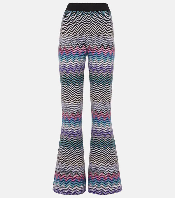  Missoni Missoni Zig Zag Flared Pants 