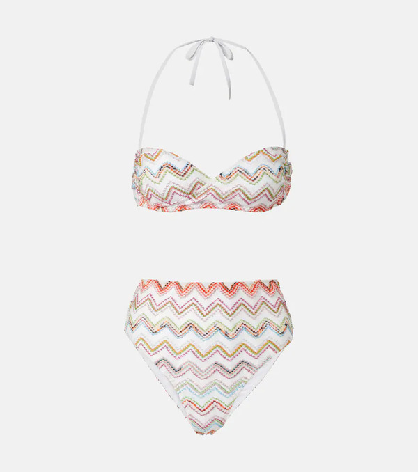  Missoni Missoni Zig Zag Metallic Bikini 