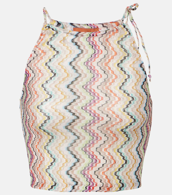  Missoni Missoni Zig Zag Tank Top 