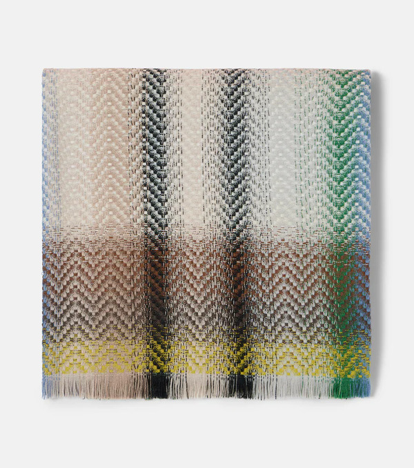  Missoni Missoni Zig Zag Wool-blend Throw 