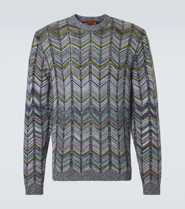  Missoni Missoni Zigzag Cotton Sweater 