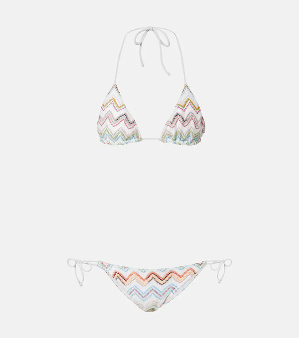  Missoni Missoni Zigzag Crochet Bikini 