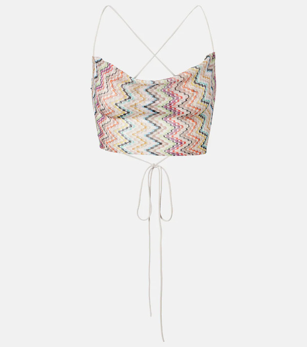  Missoni Missoni Zigzag Crop Top 