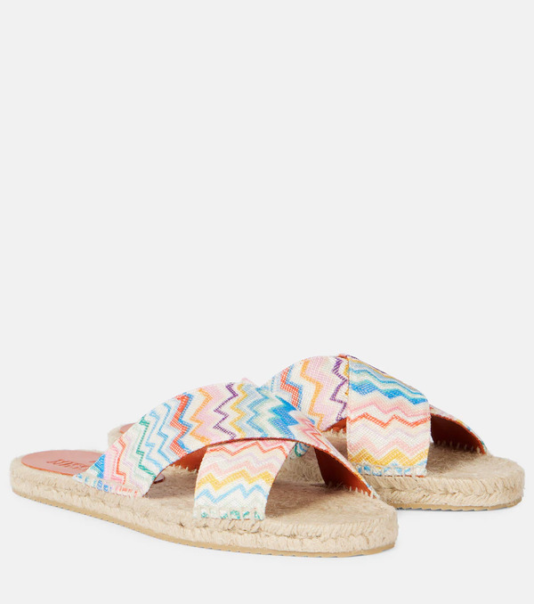  Missoni Missoni Zigzag Espadrille Sandals 
