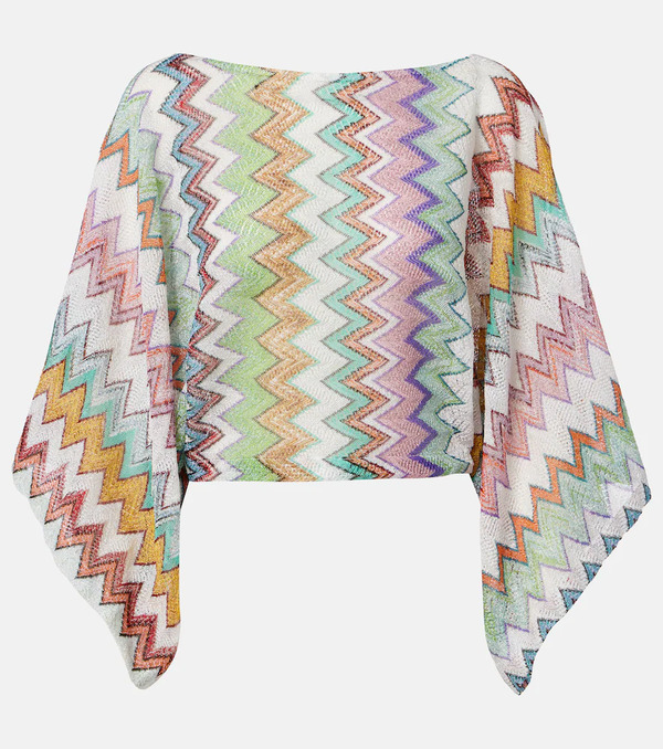  Missoni Missoni Zigzag Knitted Top 