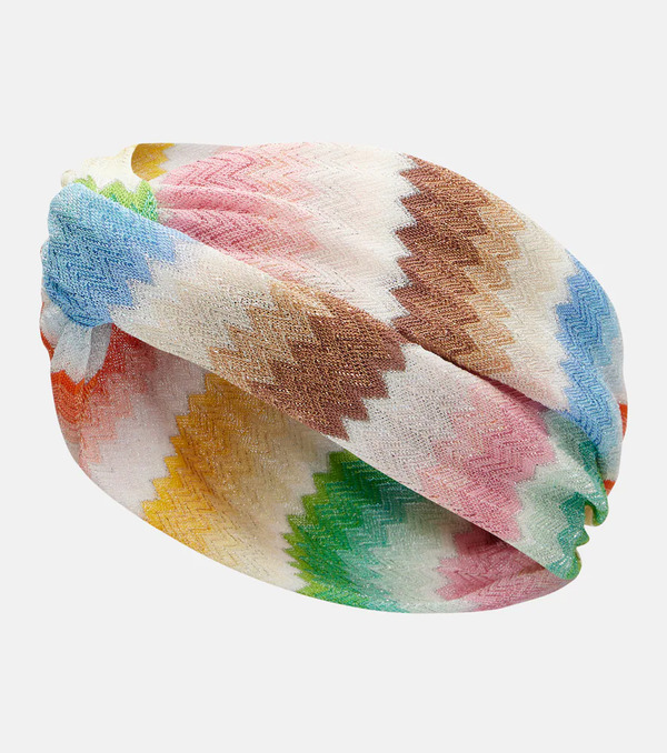  Missoni Missoni Zigzag Lame Headband 