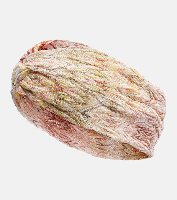  Missoni Missoni Zigzag Lame Headband 