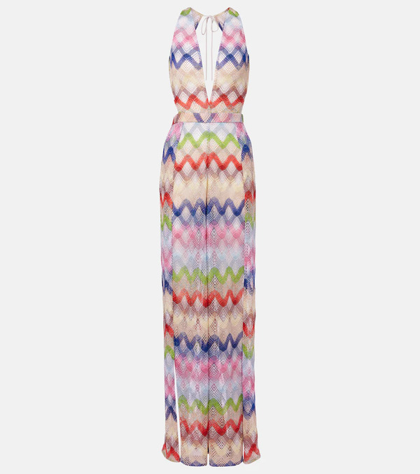  Missoni Missoni Zigzag Lame Jumpsuit 