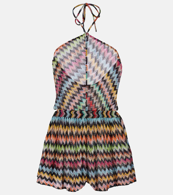  Missoni Missoni Zigzag Lame Playsuit 