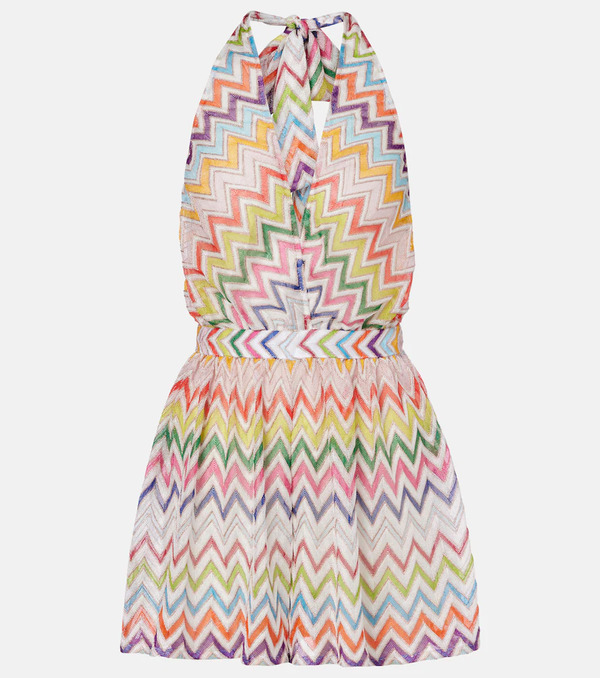  Missoni Missoni Zigzag Lame Romper 
