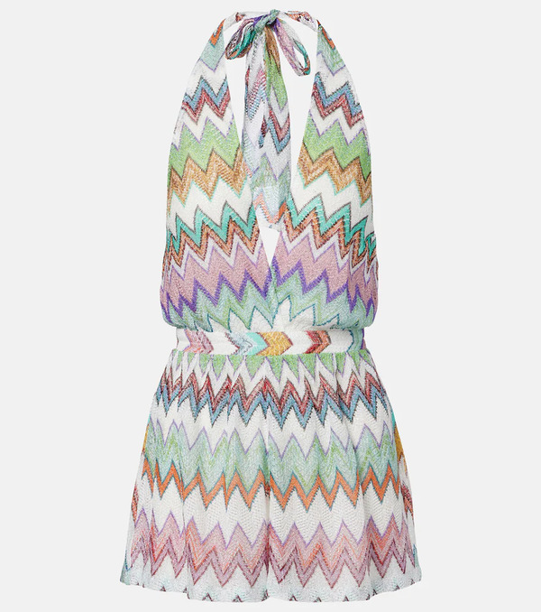 Missoni Missoni Zigzag Lame Romper 