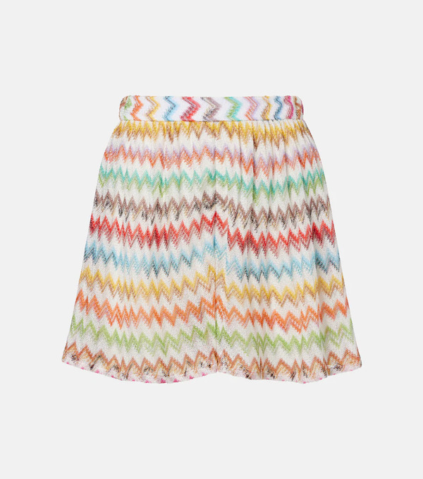  Missoni Missoni Zigzag Lame Shorts 