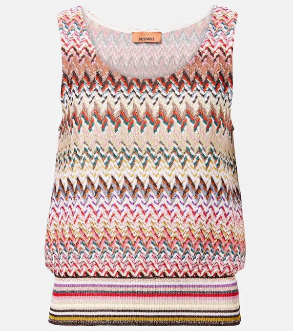  Missoni Missoni Zigzag Lame Top 