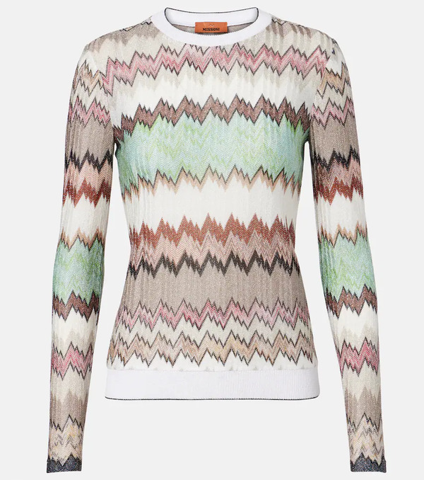  Missoni Missoni Zigzag Lame Top 