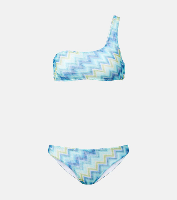  Missoni Missoni Zigzag One-shoulder Bikini 