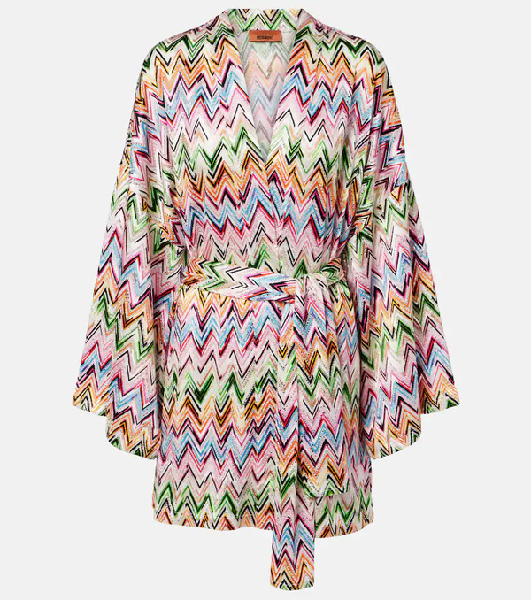  Missoni Missoni Zigzag Wrap Cardigan 
