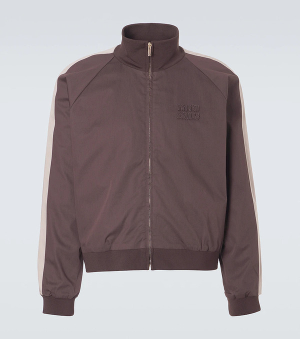  Miu Miu Miu Miu Cotton Twill Jacket 
