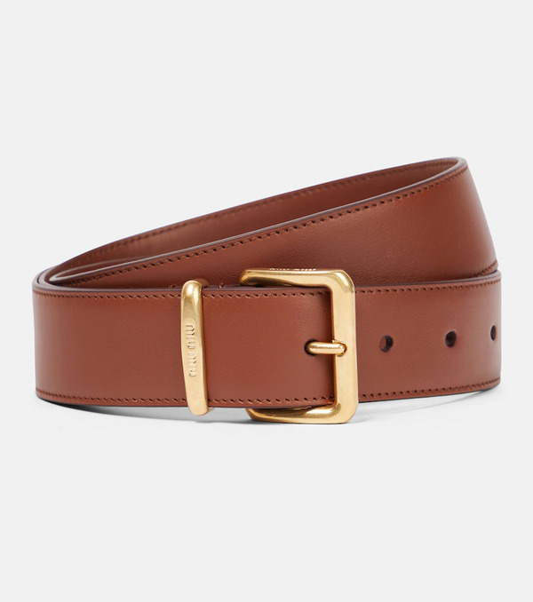  Miu Miu Miu Miu Leather Belt 