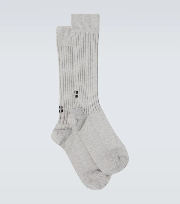  Miu Miu Miu Miu Wool-blend Socks 