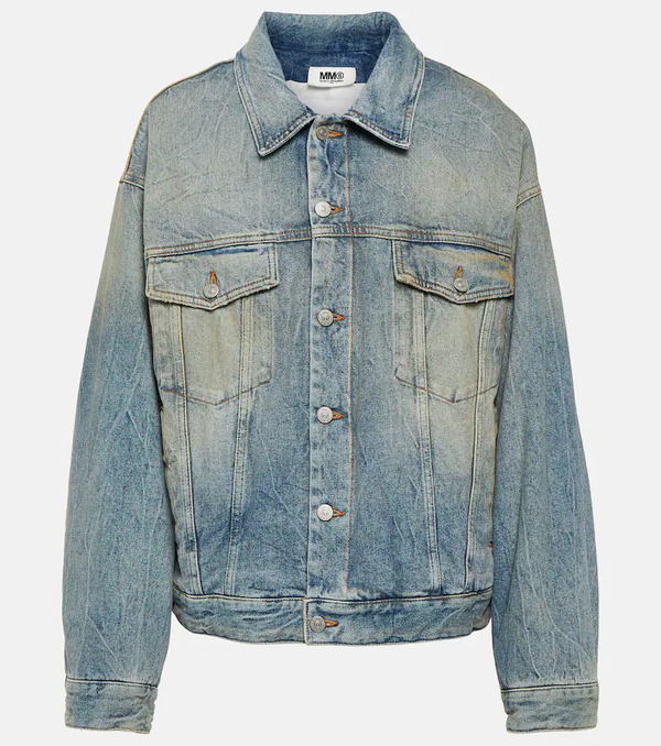  Mm6 Maison Margiela Mm6 Maison Margiela Padded Denim Jacket 