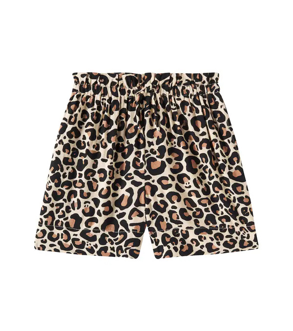  Molo Molo Aisia Leopard-print Shorts 