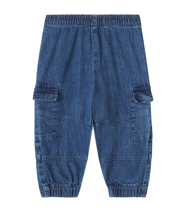  Molo Molo Baby Chambray Cargo Pants 