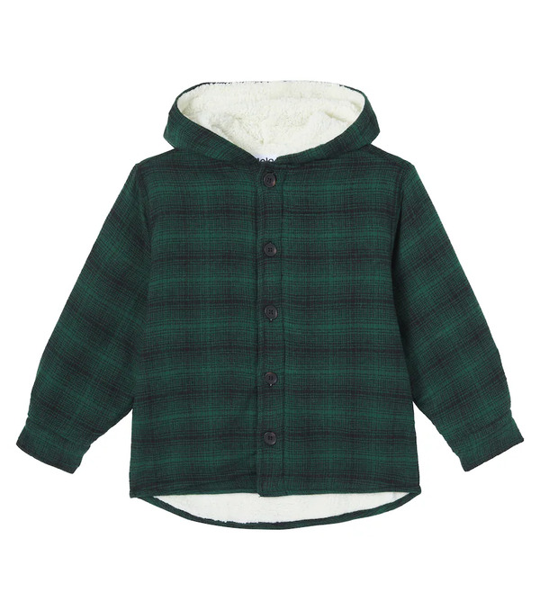  Molo Molo Hamelo Checked Cotton Jacket 