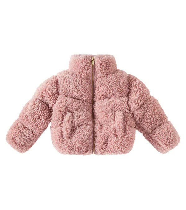  Molo Molo Havi Quilted Faux Shearling Jacket 