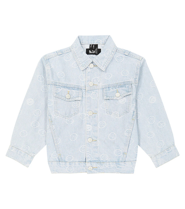  Molo Molo Hedley Embroidered Denim Jacket 
