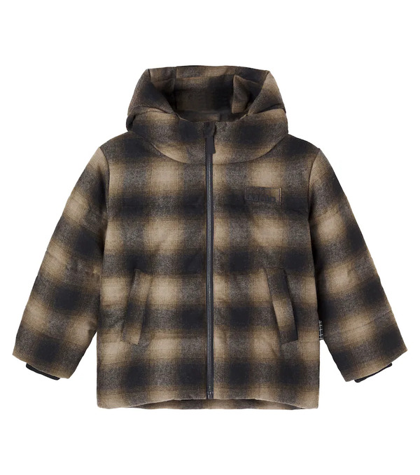  Molo Molo Hilo Checked Puffer Jacket 