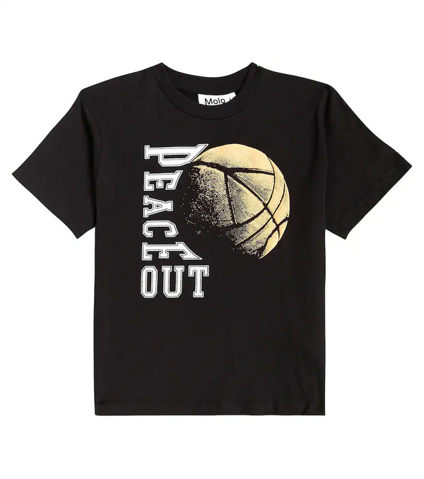  Molo Molo Riley Printed Cotton T-shirt 