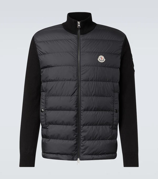  Moncler Moncler Archivio Down-paneled Cardigan 