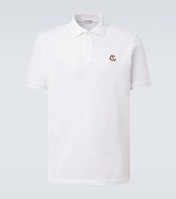  Moncler Moncler Cotton Pique Polo Shirt 