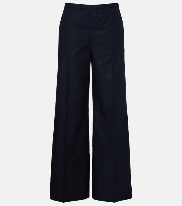  Moncler Moncler Cotton Wide-leg Pants 