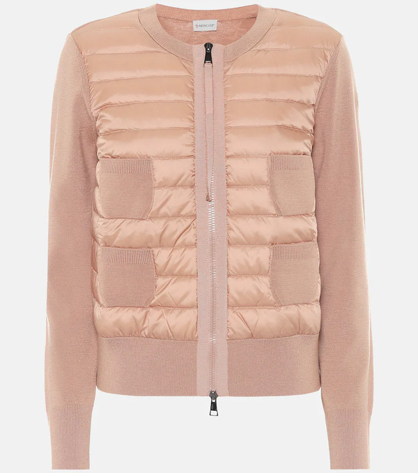  Moncler Moncler Down And Wool Jacket 