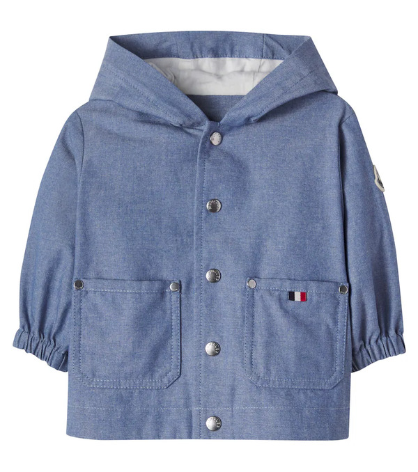  Moncler Enfant Moncler Enfant Baby Cotton Canvas Jacket 