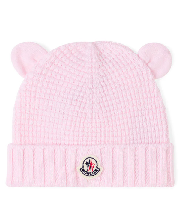  Moncler Enfant Moncler Enfant Baby Virgin Wool Beanie 