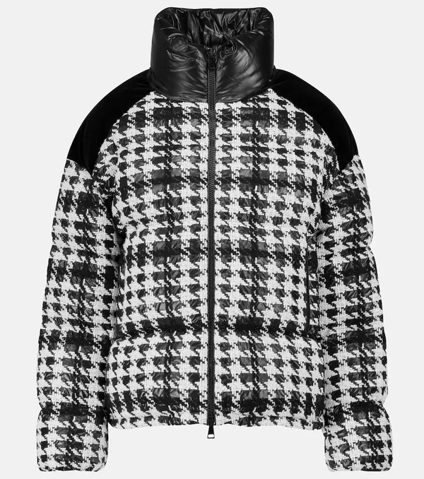  Moncler Moncler Erine Checked Puffer Jacket 