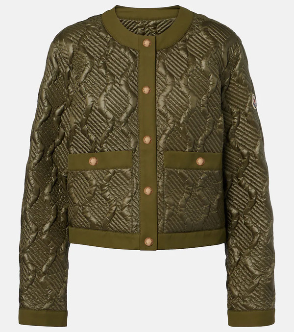  Moncler Moncler Libellule Quilted Down Jacket 