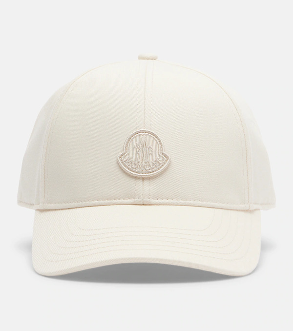  Moncler Moncler Logo Cotton Baseball Cap 