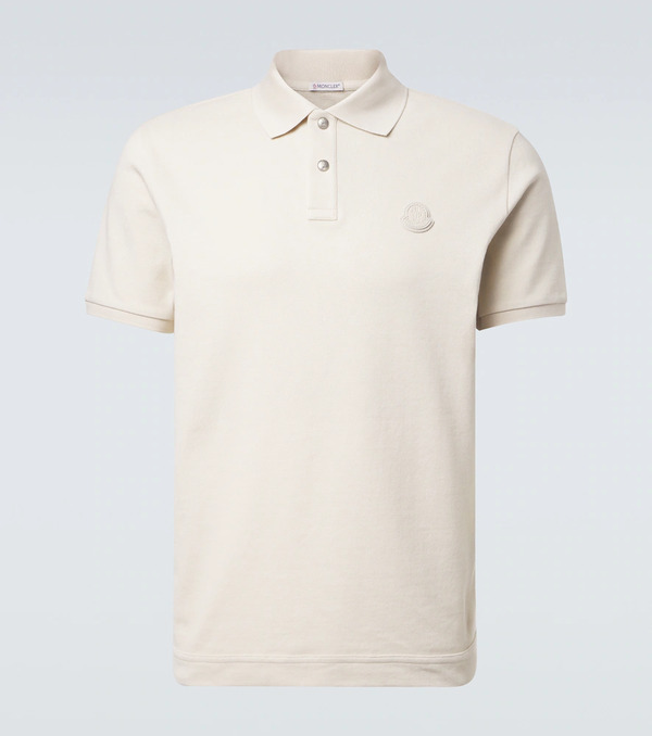  Moncler Moncler Logo Cotton Polo Shirt 